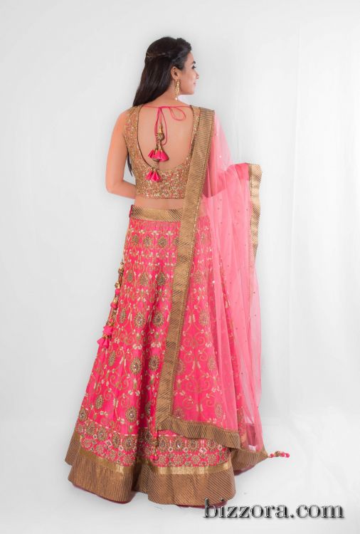 bright lehenga
